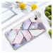 Xiaomi Redmi Note 8, silikónové puzdro, polygonálny mramorový vzor, Wooze Geometric Marble, farb