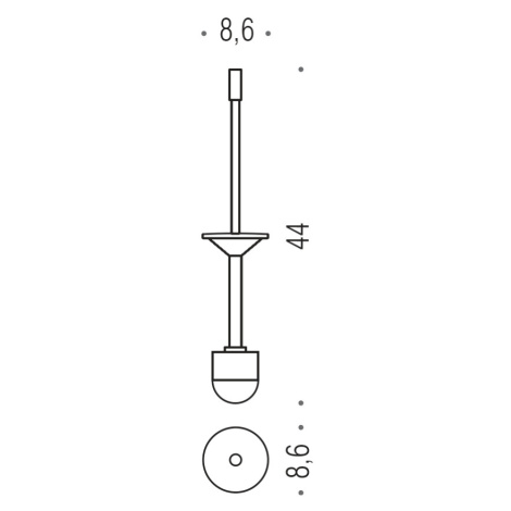 CB - PLUS W4958 - Náhradná WC kefa Colombo