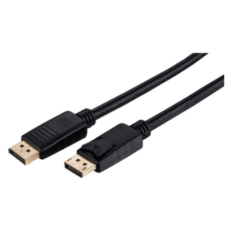 Kábel C-TECH DisplayPort 1.2, 4K@60Hz, M/M, 5m