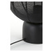 Čierna stolová lampa (výška 34 cm) Suneko - Light & Living
