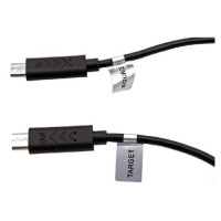 PremiumCord USB 2.0 kábel na prepojenie dvoch smartfónov, microUSB B(M)- microUSB B(M),0,3m,OTG