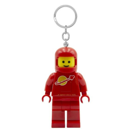 LEGO Spaceman Kozmonaut červený svietiaca figúrka (HT)