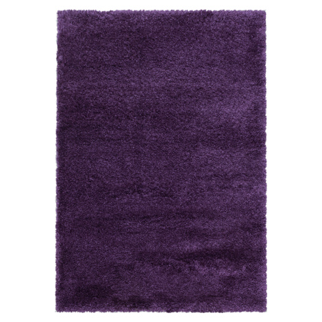 Kusový koberec Fluffy Shaggy 3500 lila Rozmery koberca: 200x290