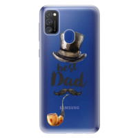 Odolné silikónové puzdro iSaprio - Best Dad - Samsung Galaxy M21