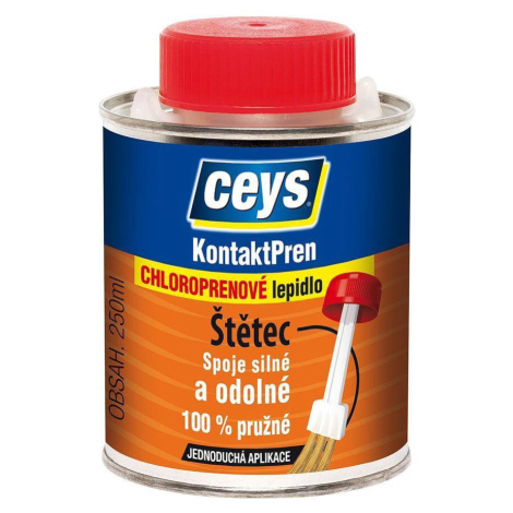Lepidlo Ceys Kontaktpren so štetcom, 250 ml