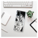 Odolné silikónové puzdro iSaprio - BW Owl - Samsung Galaxy S20+