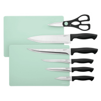 ERNESTO® Súprava nožov, 8-dielna (súprava nožov s nožnicami)