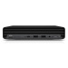 HP PC Mini 400G9 i3-13100T, 1 x 8 GB, 512 GB M.2 NVM, Intel HD 2 x DP + HDMI, WiFi 6 + BT, usb k