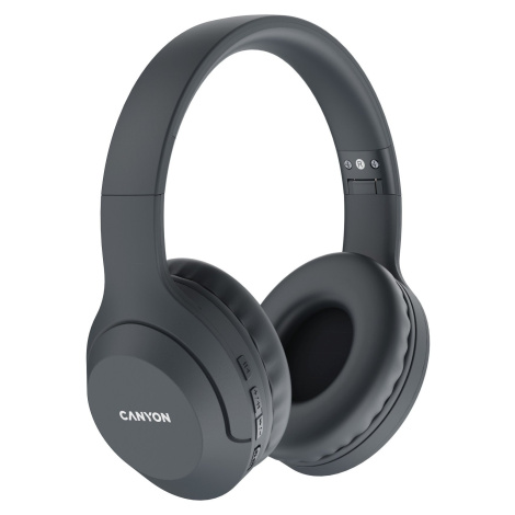 CANYON headset BTHS-3, tmavo sivé