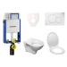Cenovo zvýhodnený závesný WC set Geberit na zamurovanie + WC S-Line S-line Pro 110.302.00.5ND1