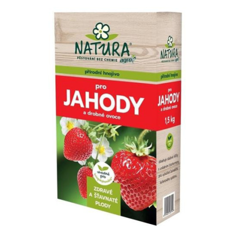 Hnojivo Agro Natura Organické hnojivo pro jahody a drob.ovoce 1.5 kg