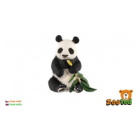 Panda veľká zooted plast 8cm v sáčku