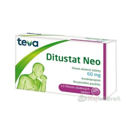 Ditustat Neo filmom obalené tablety 60 mg 10 tabliet