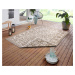 Kusový koberec Twin-Wendeteppiche 105432 Linen – na ven i na doma - 80x350 cm NORTHRUGS - Hanse 