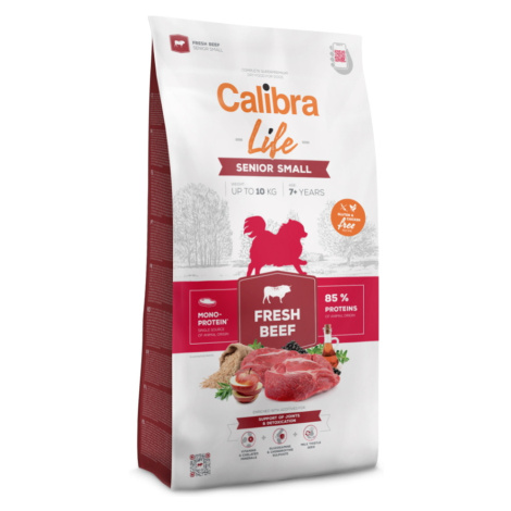 CALIBRA Life Fresh Beef Senior Small granuly pre psov 1 ks, Hmotnosť balenia: 6 kg