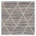 Sivý vlnený koberec 160x230 cm Noah - Asiatic Carpets