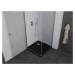 MEXEN/S - Pretória sprchovací kút 100x100, transparent, chróm + sprchová vanička vrátane sifónu 