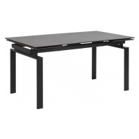 Skladací stôl Huddersfield 160-240x85 cm čierny