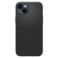 Odolné puzdro na Apple iPhone 14 Plus Spigen Silicone Fit MagFit čierne