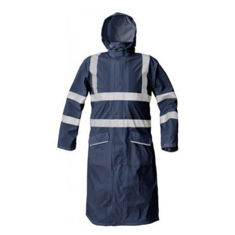 Siret Hi-Vis nepremokavý plášť, tmavo modrá M Červa