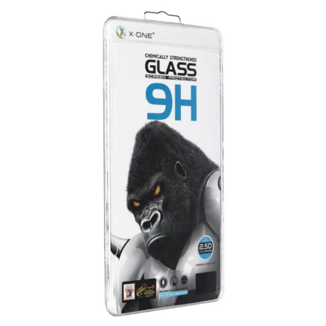 Tvrdené sklo na Apple iPhone 15 X-ONE Full Cover Extra Strong Crystal Clear 9H celotvárové čiern