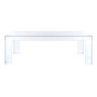 Kartell - Konferenčný stolík Invisible Table Low - 100x100 cm