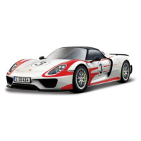 Bburago 1:24 Race Porsche 918 Weissach White