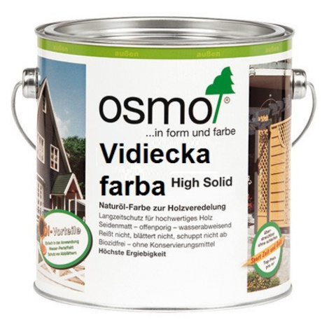 OSMO Vidiecka farba na drevené fasády, balkóny, okná, domčeky 0,75 l svetlošedá