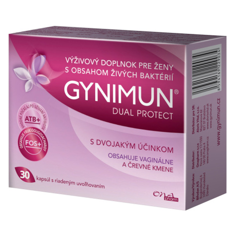 GYNIMUN DUAL PROTECT s riadeným uvoľňovaním 30 kapsúl