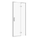 CERSANIT - Sprchové dvere LARGA chróm 90X195, pravé, číre sklo S932-116