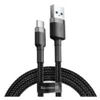 Baseus dátový kábel Cafule USB-C 2m 2A šedo-čierny