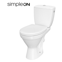 CERSANIT - WC KOMBI 695 CERSANIA SIMPLEON 010 3 / 6L+DUROPLAST SEDADLO SOFTCLOSE K11-2337