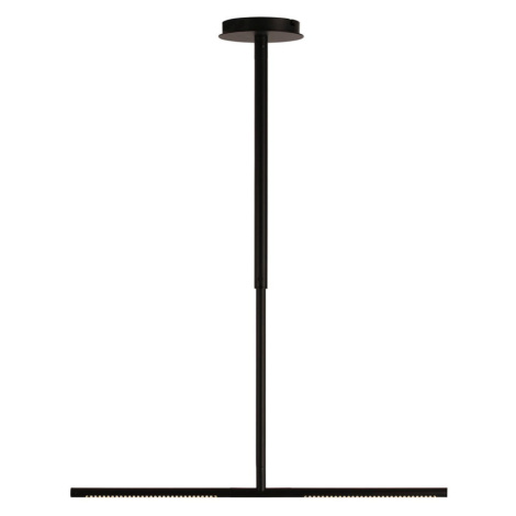 Čierne kovové LED závesné svietidlo s kovovým tienidlom Omni Ceiling – UMAGE