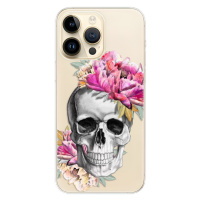 Odolné silikónové puzdro iSaprio - Pretty Skull - iPhone 14 Pro Max