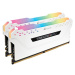 Corsair Vengeance RGB PRO 16GB (2x8GB) DDR4 3200 CL16, biela