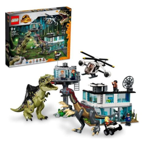 LEGO® Jurassic World™ 76949 Útok giganotosaura a therizinosaura