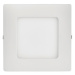 Mini LED panel 120x120, štvorcový prisadený biely, 6W, 4500K (EMOS)