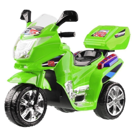 mamido Detská elektrická motorka R58 zelená