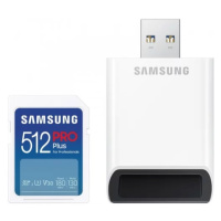 Pamäťová karta Samsung SDXC 512GB PRO PLUS + USB adapter (MB-SD512SB/WW)