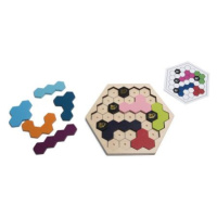 BS Toys Logické puzzle - včielky