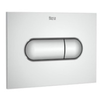 Ovládacie tlačidlo Roca plast v chrómovom prevedení lesk A890222201