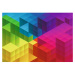 Trefl Prime Puzzle 1000 UFT - Farebné škvrny: Kubický gradient