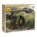 Wargames (WWII) military 6169 - British QF 2-pdr Anti Tank Gun w/crew (1:72)