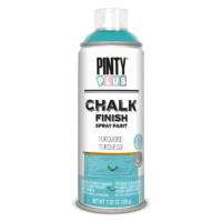 PINTY PLUS CHALK - Kriedová farba v spreji 400 ml CK795 - modrá tmavá