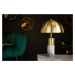 LuxD 25781 Dizajnová stolová lampa Aamira 52 cm mramor sivý