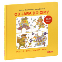 Od JARI DO ZIMY- Puzzle, básničky, maľovanky, kvízy