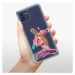 Odolné silikónové puzdro iSaprio - Kissing Mom - Blond and Girl - Samsung Galaxy A03