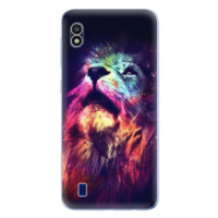 Odolné silikónové puzdro iSaprio - Lion in Colors - Samsung Galaxy A10