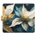Flipové puzdro iSaprio - Gold Flowers - Huawei P20 Lite