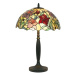 Kvetinová stolová lampa ATHINA, ručná výroba 62 cm
